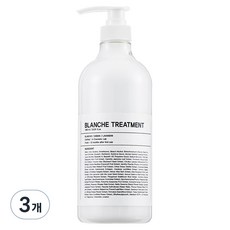 르비르 LPP 프로틴 케어 효모 저자극 블랑쉬 트리트먼트, 3개, 1L