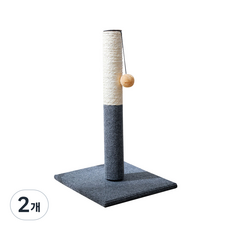 가또나인 등반 수직 볼 기둥형 스크래쳐, 그레이, 2개