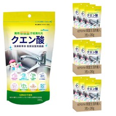 ezHome 家庭生活的達人 檸檬酸 280g 天然檸檬酸 多用途清潔劑, 9包