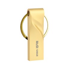 韓國 MuSt 波浪環 金色 USB隨身碟 WAVERING USB, 128GB, 1個