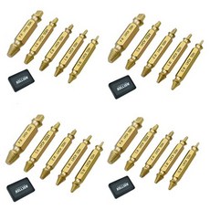 디케이켈슨 볼트 제거 리무버 5종 세트 금색, 4개