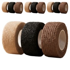 DAILYSHARE 椅子防噪音膠帶 黑色 4入 + 棕色 4入 + 米色 4入, 1套