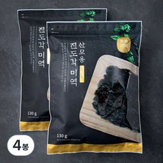 주일 산모용 진도각미역, 130g, 4개