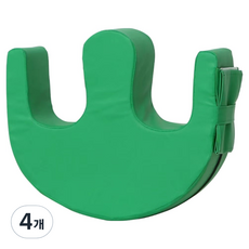솔미온 환자 케어 침대 스트랩 쿠션 일반 그린, 4개