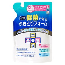 LION 獅王 Pet Clean 可除菌免洗泡泡慕斯補充包, 200ml, 1包