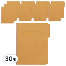 MUNHWA FILING SYSTEM 黃色文件夾 A4 KM, 30個, 黃色