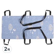 Empini 肩帶移動墊 輔助床 護理用品 藍色 160 x 70 cm, 2個