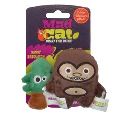 Mad Cat 森林&大腳怪組合貓草包 貓玩具, CP6528, 1組