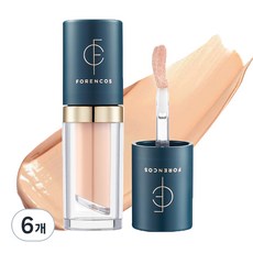 Forencos 刺青防水疤痕遮瑕膏 3g, 02 Natural Beige, 6支
