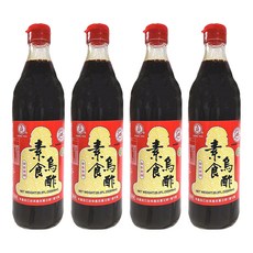 工研 素食烏醋 600ml – 專為素食主義者打造, 4瓶