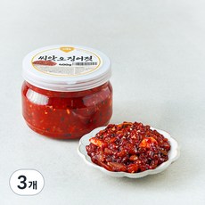 세모수 씨앗 오징어젓, 400g, 3개