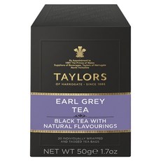 TAYLORS 泰勒茶 經典系列 皇家伯爵茶, 2.5g, 20包, 1盒