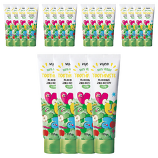 vuca 兒童溫和高氟素純素牙膏 蘋果香, 110g, 20個