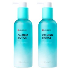 LEADERS 麗得姿 舒緩益生菌凝膠潔面乳, 2個, 200ml