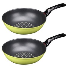 Kitchen-Art Ami陶瓷深炒鍋, 2個, 28cm