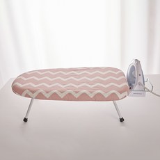 efactory Judy N 小型坐式折疊燙衣板, 粉紅色