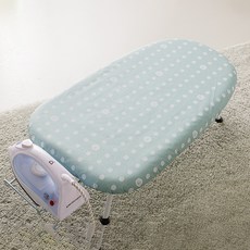 居家共感 小型坐式折疊燙衣板, 藍色