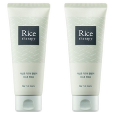 온더바디 라이스테라피 어성초 아크네 폼 클렌저, 150g, 2개