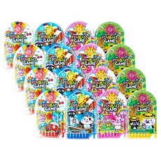 Jukebox 趣味彈珠臺遊戲 藍色 4入 + 綠色 4入 + 粉紅色 4入 + 黃色 4入, 混合顏色