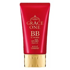 KOSE 高絲 GRACE ONE 極上活妍 特濃彈力BB霜 SPF35 PA+++ 美容液80% 溫水可卸 遮蓋小細紋 02, 自然色, 50g, 1條