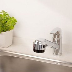 Samwon Cobra 韓國製 Q單孔水槽水龍頭 QFS-080S 按鈕式, 1個