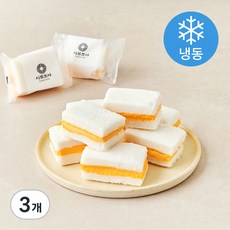 시루조아 발효숙성 우유치즈 설기 (냉동), 480g, 1개입, 3개