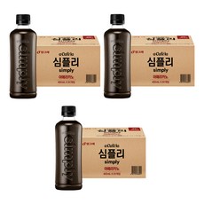 아카페라 심플리 아메리카노 무라벨, 400ml, 60개