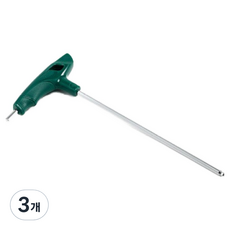 SATA 六角T型手柄球頭扳手 3mm 83107, 3個