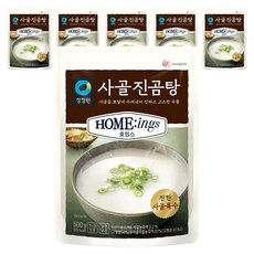 清淨園 Homings 濃郁牛骨湯, 500g, 6個