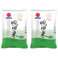 三好米 鴨田米 與農民簽約合作 品質穩定 輕巧包裝 真空保存, 1kg, 2包, 未分級