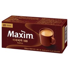 Maxim 麥心 阿拉比卡三合一咖啡 11.8g x 20條, 1盒