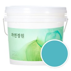 자연정원 BR세라텍 수성페인트 BR035, 딥스카이 블루, 4L, 1개