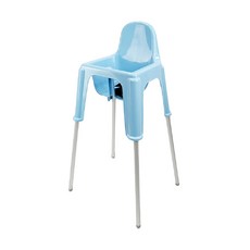 格林兒童餐椅 可堆疊方便收納 適用於1~3歲, 藍色