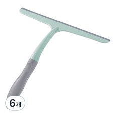 소유공간 클린업 컬러 핸디 스퀴지 민트, 6개