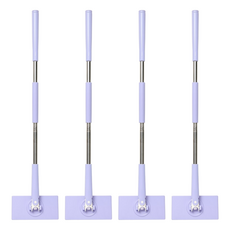 BangJiaShi 幫家適 無死角旋轉平板拖把 紫色, 4支