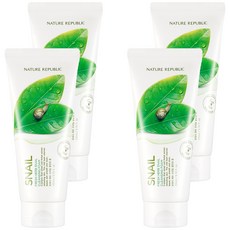 NATURE REPUBLIC 清新草本蝸牛潔面乳, 4個, 170ml