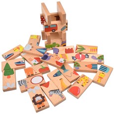 Uni Regent動物骨牌拼圖, 混色