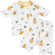 Maykids 童款緹花2件式7分袖套裝