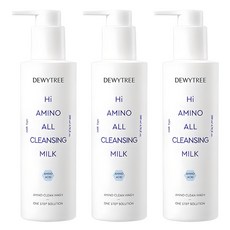 DEWYTREE Hi胺基酸水潤洗面乳, 200ml, 3瓶