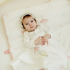 HIYOKO BABY 便利幼兒園午睡被四件組 一體式, 洛桑