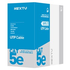Nextu KESSROLL CAT5E UTP 網路線, 紅色, 1個, 100m