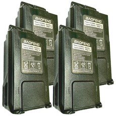 BAOFENG 寶峰 鋰電池3800mAh TYPE-C UV-5R, 1個, 4個