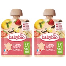 babybio 纖果泥, 90g, 2包
