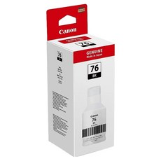 Canon 佳能 原廠墨水 GI-76 BK 台灣地區專用, 黑色, 1個