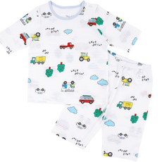 Maykids 兒童七分袖變化提花家居服套裝