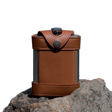 GENTLESHOT Second Body 隨身酒壺 227ml, 棕色, 1個