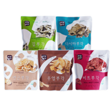 Tea gak taegak 海藻 + 海帶 + 蓮藕 + 牛蒡 + 甜菜救濟套組, 30克, 1套