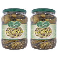 LIDYA 莉迪亞 蒔蘿醋漬酸瓜, 670公克, 360公克固形量, 土耳其原產, 720ml, 2罐