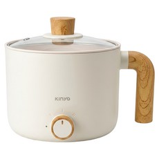Kinyo 多功能陶瓷美食鍋 白色, FP-0876W