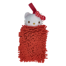 Hello Kitty 凱蒂貓 擦手巾, 紅色, 35.5 x 13 cm, TG19-SAN026, 1條